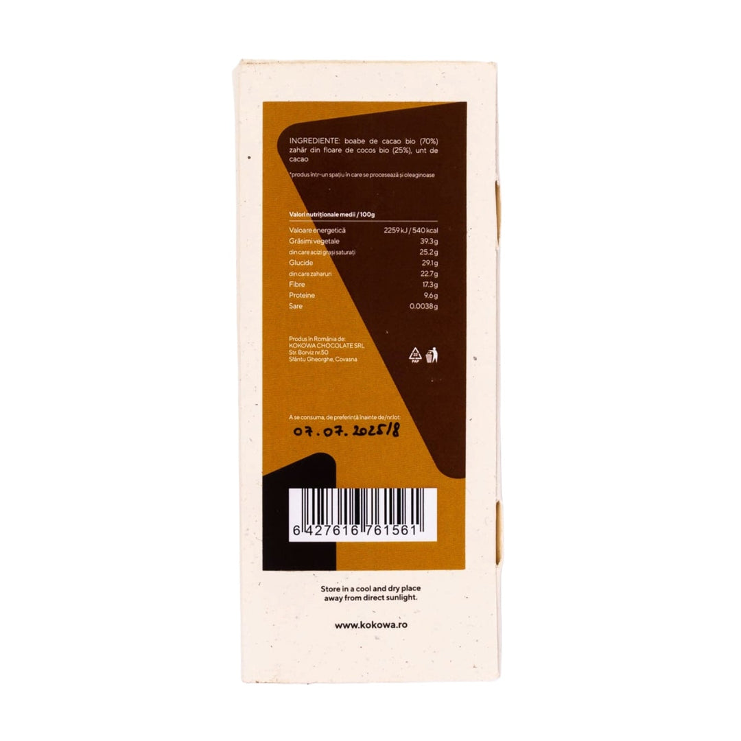 Dark Chocolate 70%, 60g