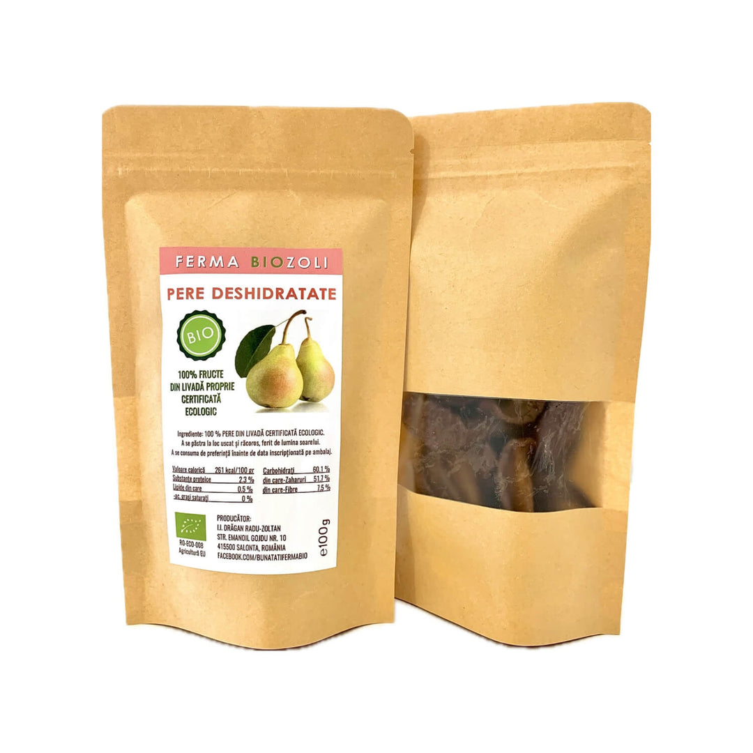 Organic Dried Pears 100g