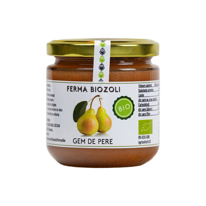 Organic Pear Jam - No Added Sugar 200g