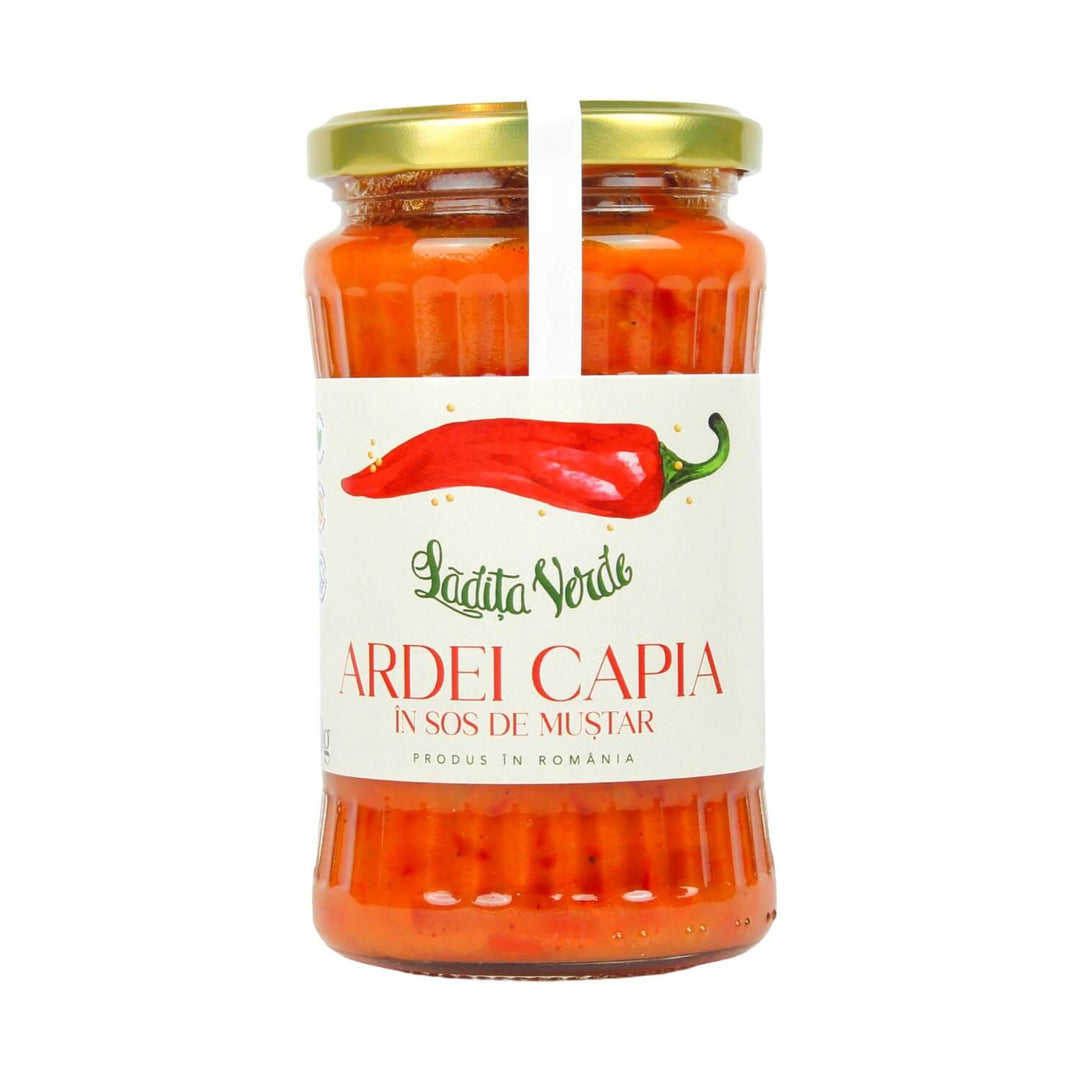 Kapia Peppers in Mustard Sauce 350g