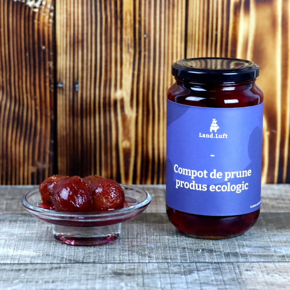 Organic Plum Compote 590g