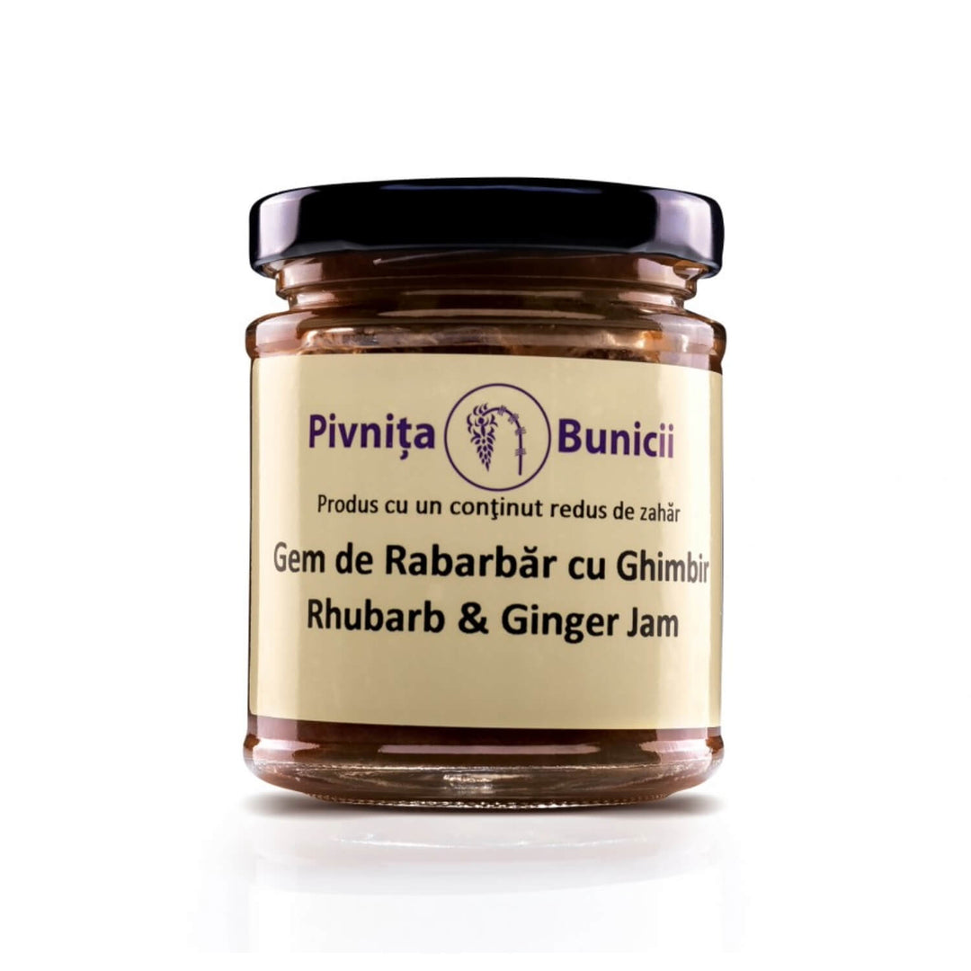 Rhubarb & Ginger Jam 190g