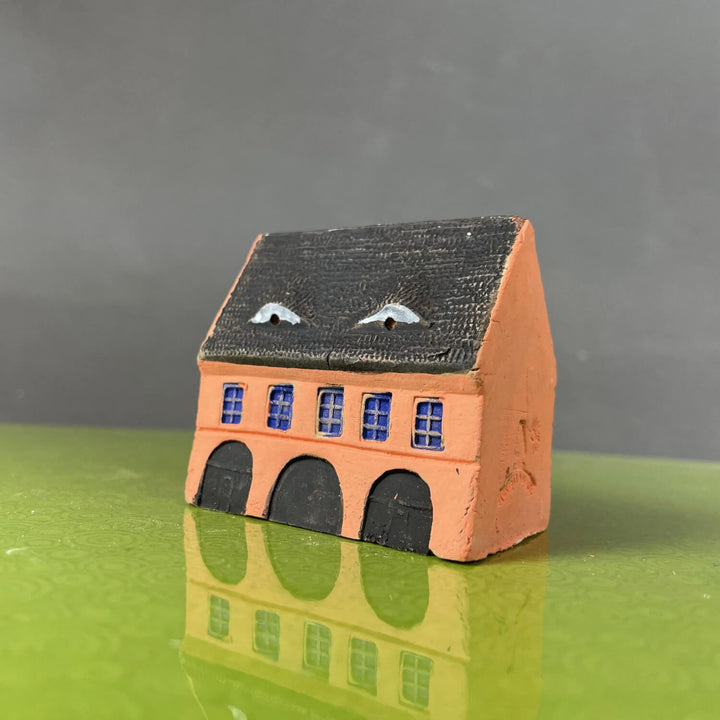 Transylvanian Clay House - Orange