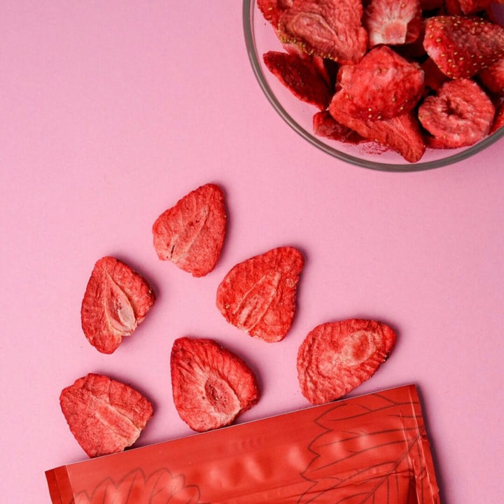 Freeze Dried Strawberries 18g