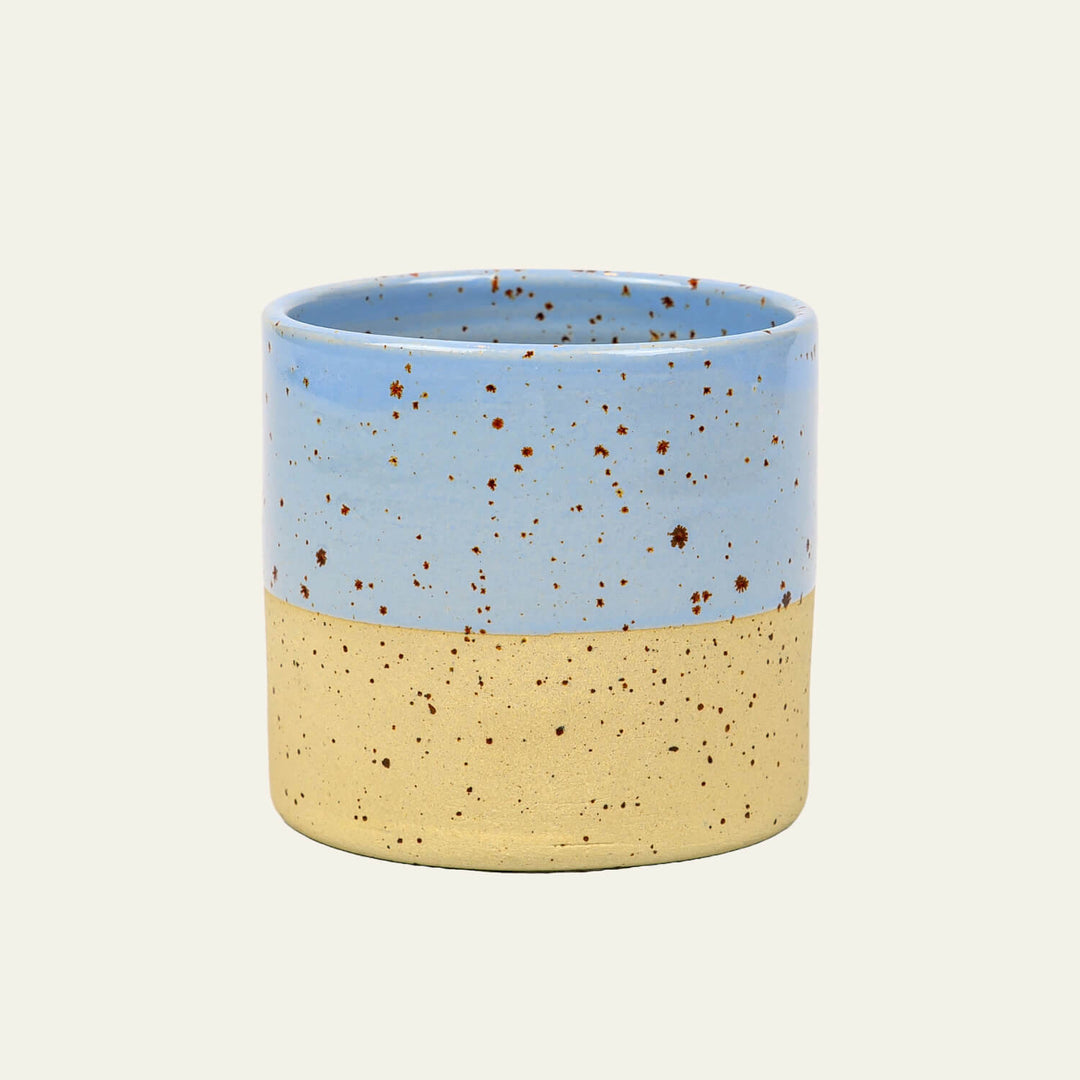 Viscri Blue Cappuccino Cup