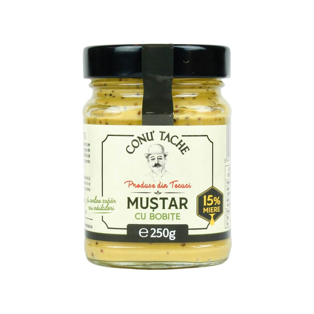 Wholegrain Mustard from Tecuci 250g