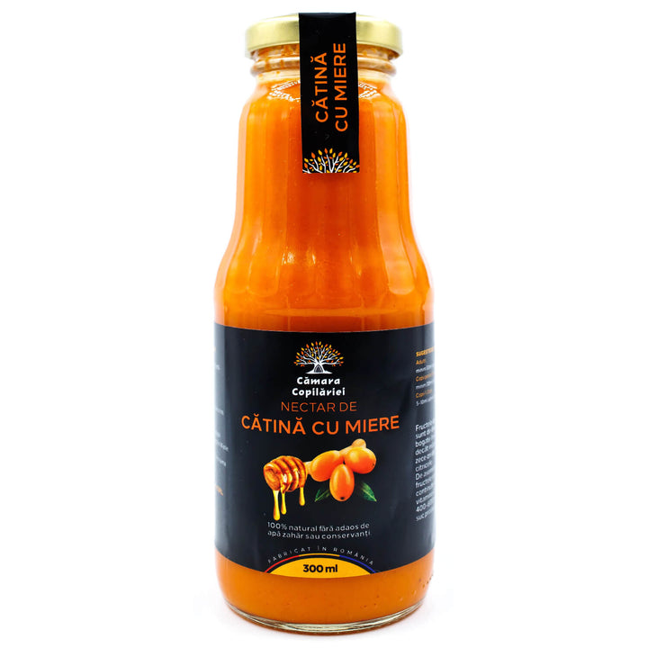 Sea buckthorn & honey syrup 300ml - De Mana