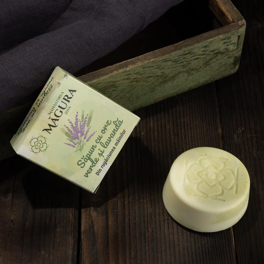 Soap with Green Barley & Lavender 110g