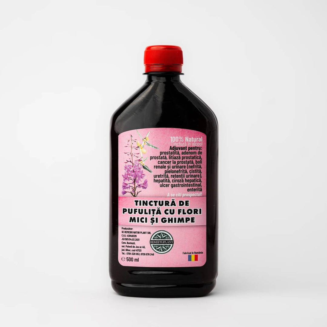 Tinctură de Pufuliță cu Flori Mici și Ghimpe 500 ml