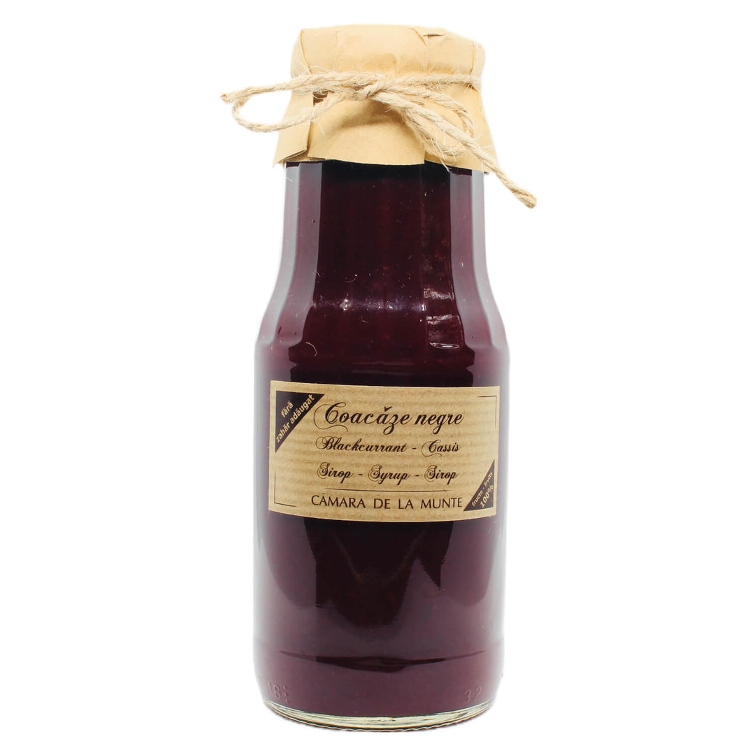 Blackcurrant syrup no added sugar 300ml - De Mana