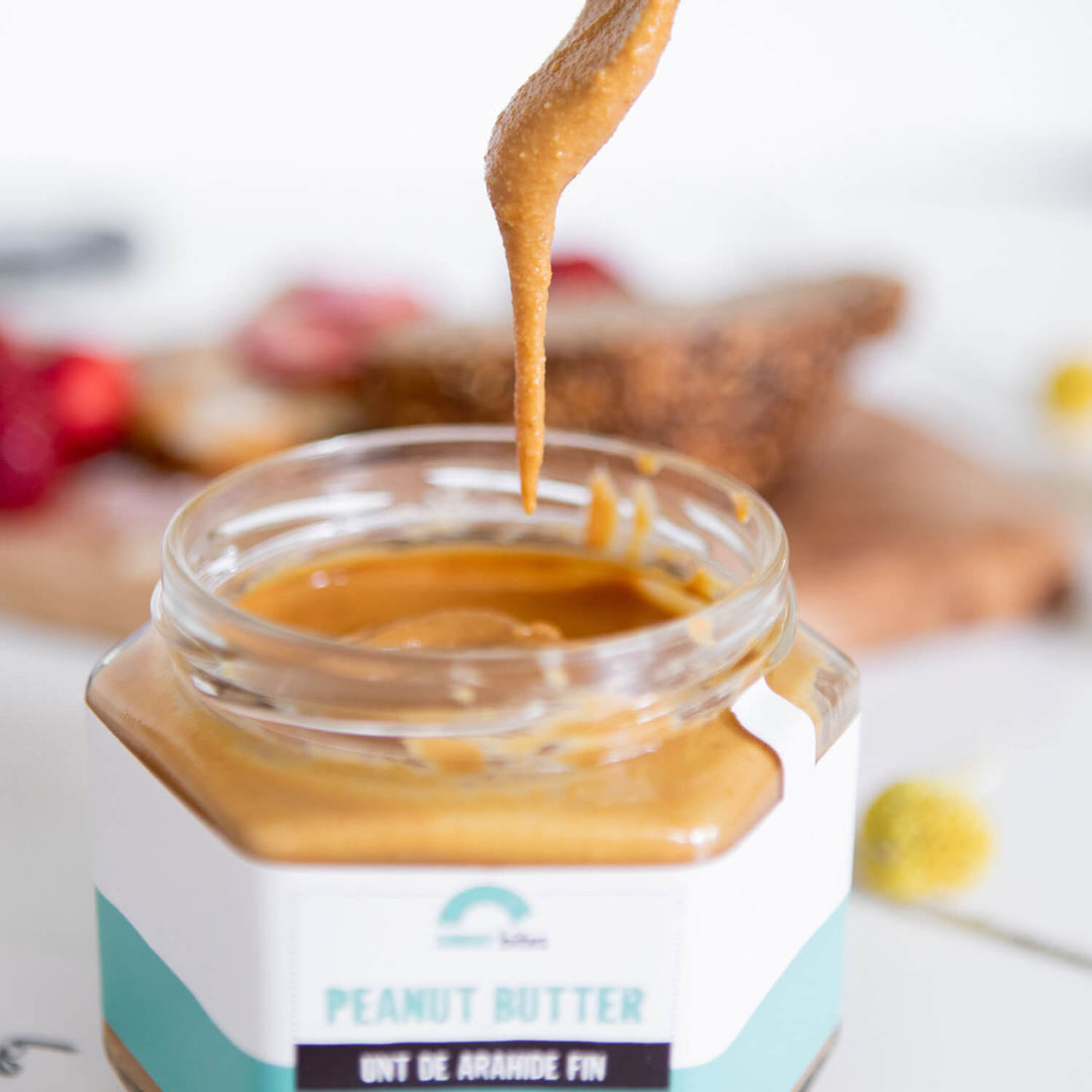 Smooth peanut butter 360g - De Mana