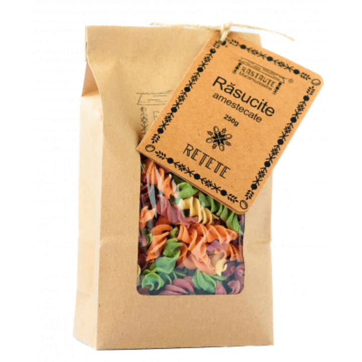 Mixed Pasta Spirals 250g